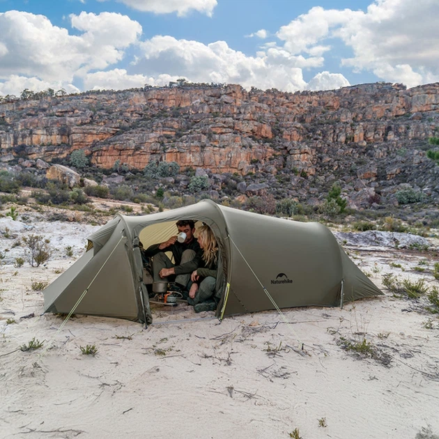 Двомісний намет Naturehike Opalus UL Темно-зелений CNK2450WS036 (6927595795903 - зображення 9