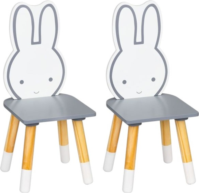 Zestaw mebli dla dzieci EcoToys WH141 Stół + 2 krzesła (5903769974672) - obraz 5