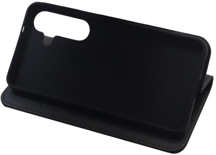 Чохол книжка Just Must Stand Flip для Samsung Galaxy S25 Black (6977248567517) - зображення 4