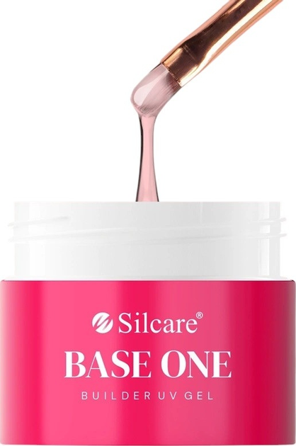 Żel budujący do paznokci Silcare Base One Cover Thick 50 g (5902560565768) - obraz 3