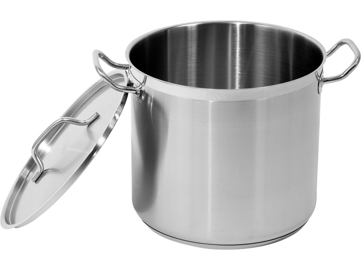 Каструля Yato з кришкою з нержавіючої сталі 28 x 25 см 15.4 л (5906083860034) - зображення 2