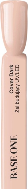 Гель для нарощування нігтів Silcare Base One Cover Dark 50 г (5902560565737) - зображення 4