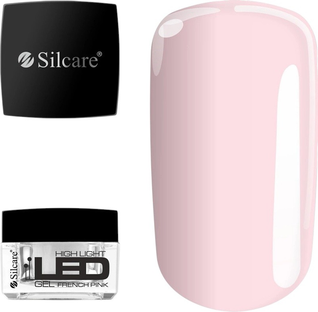 Гель для нарощування нігтів Silcare High Light French Pink 30 г (5902560566932) - зображення 1