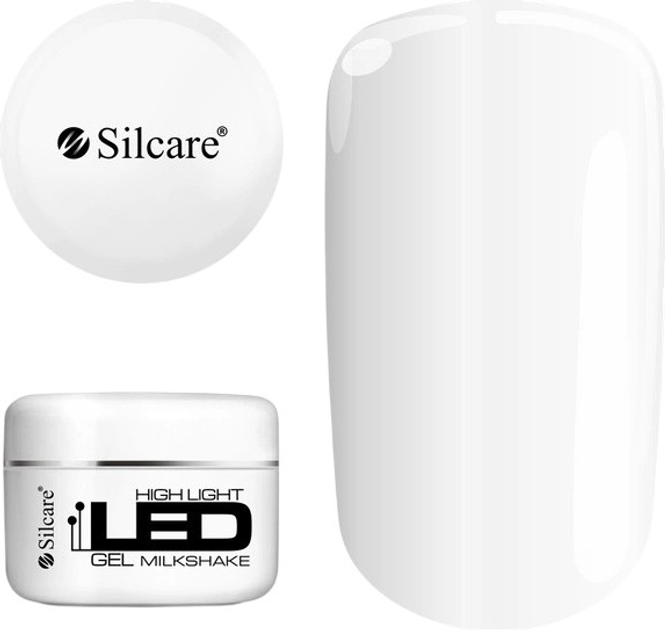 Żel budujący do paznokci Silcare High Light Milkshake 100 g (5902560566987) - obraz 1