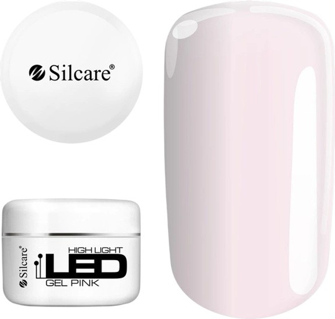 Żel budujący do paznokci Silcare High Light Pink 100 g (5902560567045) - obraz 1