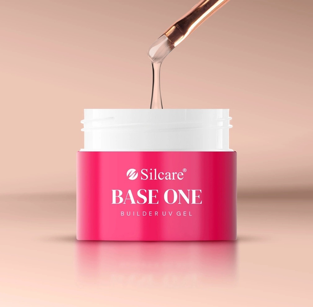 Żel budujący do paznokci Silcare Base One Cover Dark 100 g (5902560565973) - obraz 3