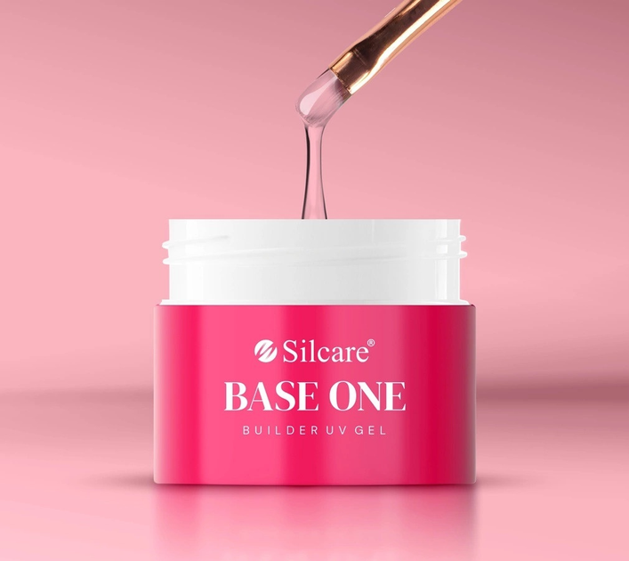Żel budujący do paznokci Silcare Base One Dark French Pink 100 g (5902560566017) - obraz 3