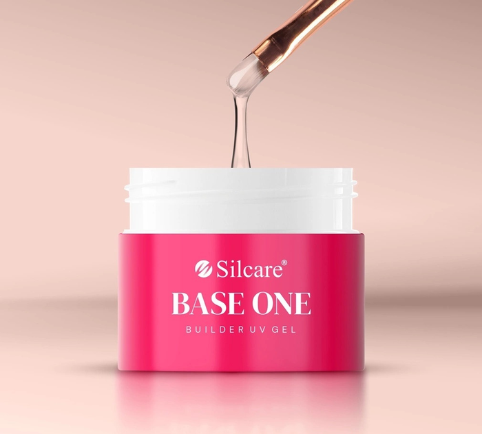 Żel budujący do paznokci Silcare Base One Cover Light 100 g (5902560565980) - obraz 3