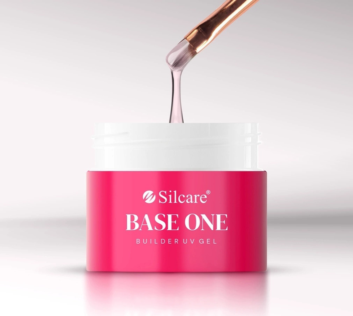 Гель для нарощування нігтів Silcare Base One Pink 100 г (5902560566055) - зображення 3