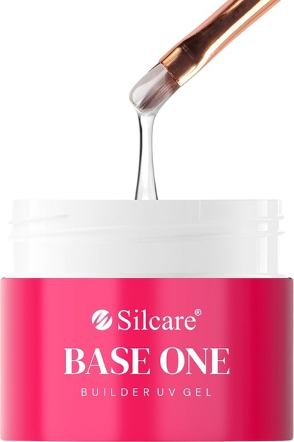 Żel budujący do paznokci Silcare Base One Clear 50 g (5902560565713) - obraz 2