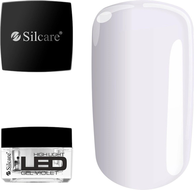Żel budujący do paznokci Silcare High Light Violet 15 g (5902560567069) - obraz 1