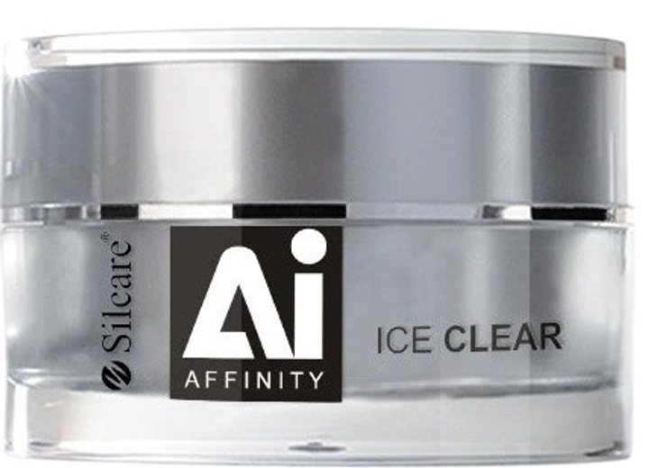 Żel budujący do paznokci Silcare Affinity Ice Clear 15 g (5902560557572) - obraz 1
