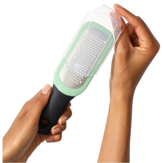 Терка до імбиру і часнику OXO Good Grips зелена (719812688886) - зображення 3