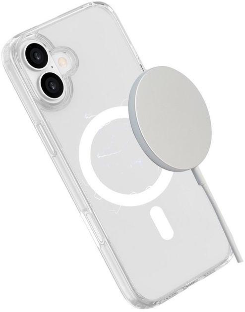 Etui Just Must MagSafe do Apple iPhone 16 Plus Clear (6977248564998) - obraz 3