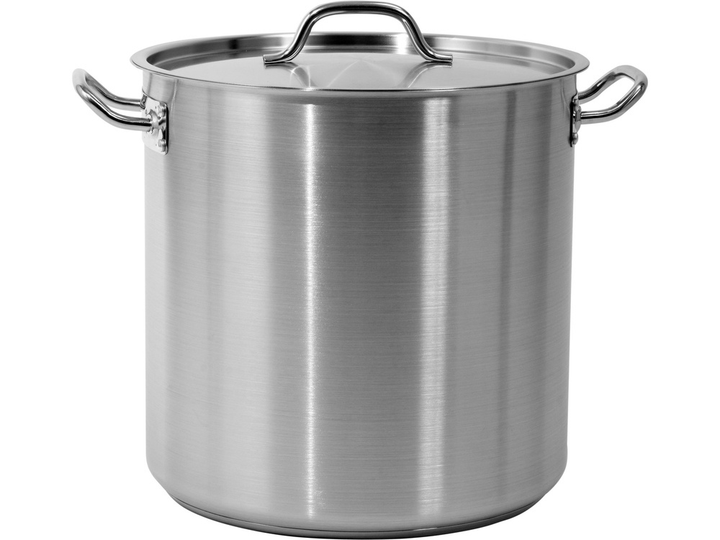 Каструля Yato з кришкою з нержавіючої сталі 36 x 36 см 36.6 л (5906083860065) - зображення 2