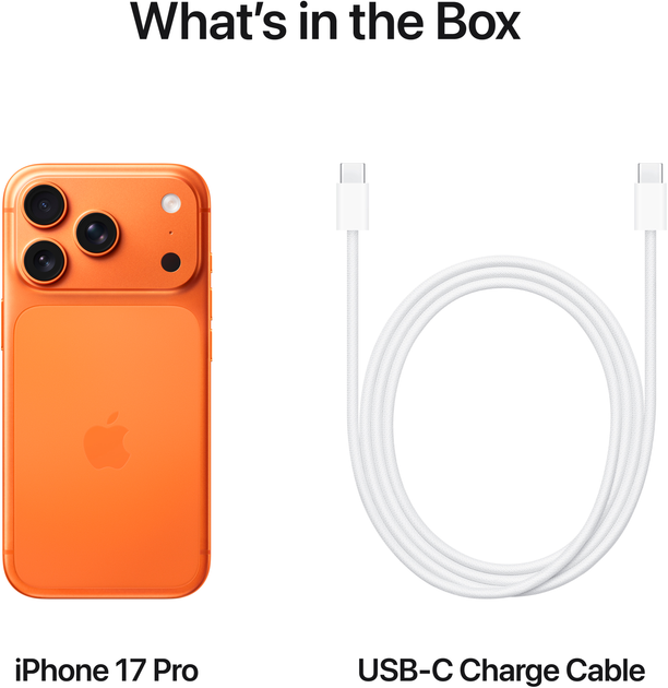 Мобільний телефон Apple iPhone 17 Pro 256GB Cosmic Orange (MG8H4) - зображення 8