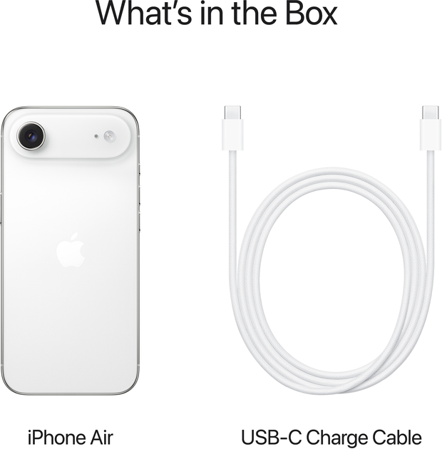 Мобільний телефон Apple iPhone 17 Air 512GB Cloud White (MG2T4) - зображення 8
