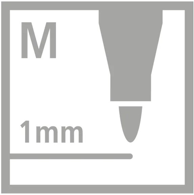 Набір маркерів Stabilo ColorParade Pen 68 1 мм 20 шт (4006381354462) - зображення 5