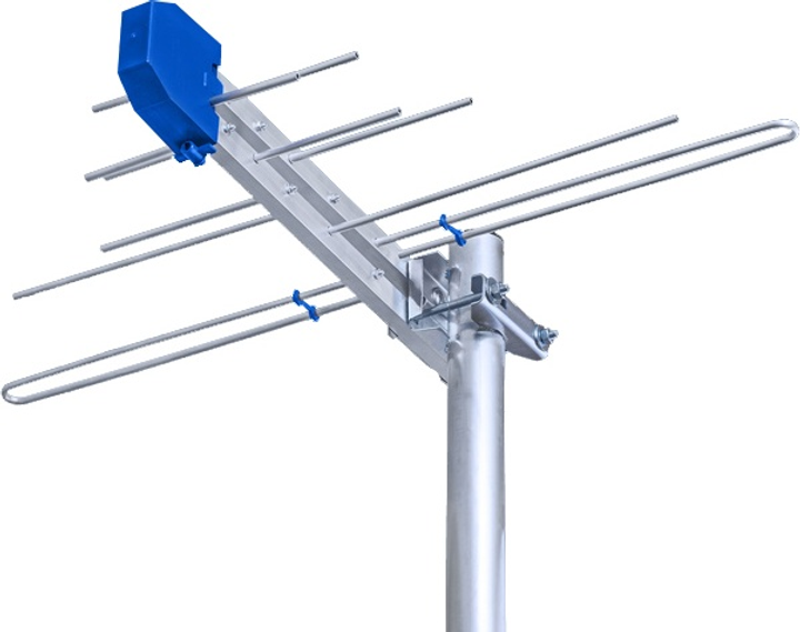 Antena Blow MLOG DVB-T aktywna H-poziom MUX8 (5907799750541) - obraz 1