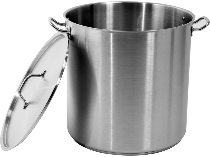Каструля Yato з кришкою з нержавіючої сталі 45 x 45 см 71.6 л (5906083860089) - зображення 2