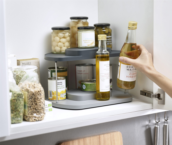Dwupoziomowy organizer Joseph Joseph CupboardStore szary (5028420003871) - obraz 8