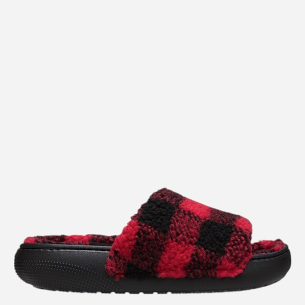 Klapki damskie Crocs Classic Buff Check 210694-001 36-37 Czarny/Czerwony (196265884018) - obraz 1