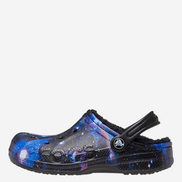 Дитячі крокси-сабо для хлопчика Crocs Baya Lined Printed 207654-0C4 28-29 Чорні (196265151417) - зображення 3