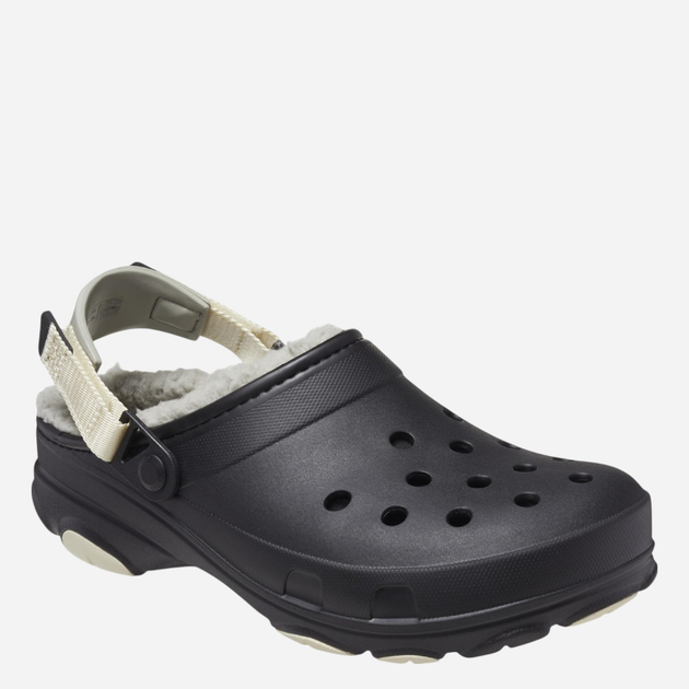 Chodaki męskie ocieplane Crocs All Terrain Lined 207936-001 41-42 Czarne (196265397211) - obraz 2