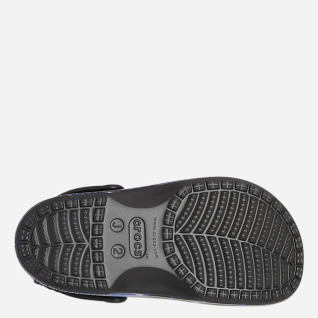 Chodaki chłopięce ocieplane Crocs Baya Lined Printed 207654-0C4 33-34 Czarne (196265151455) - obraz 6
