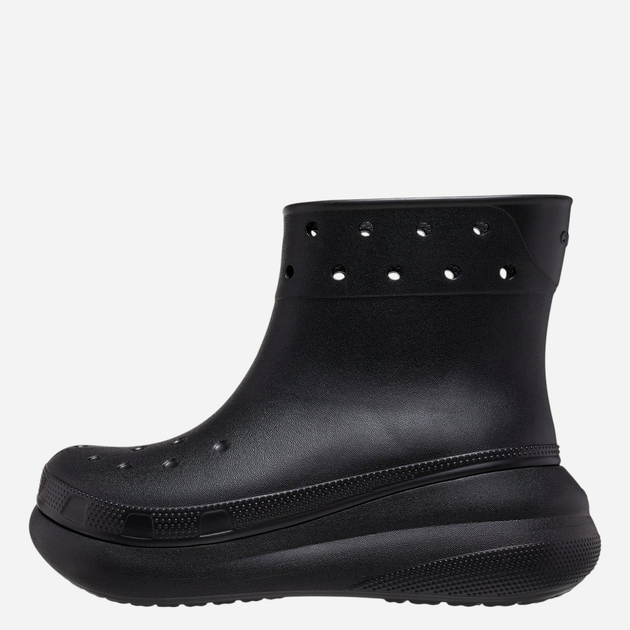 Kalosze damskie krótkie Crocs Classic Crush Rain Boot 207946-BLK 39-40 Czarne (196265156726) - obraz 3