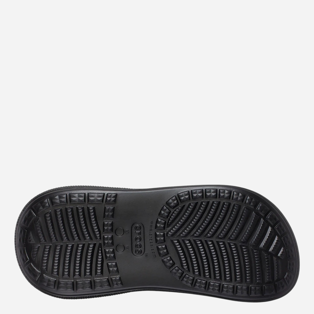 Kalosze damskie krótkie Crocs Classic Crush Rain Boot 207946-BLK 37-38 Czarne (196265156702) - obraz 8