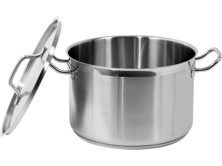 Каструля Yato з кришкою з нержавіючої сталі 28 x 18 см 11.1 л (5906083860164) - зображення 2