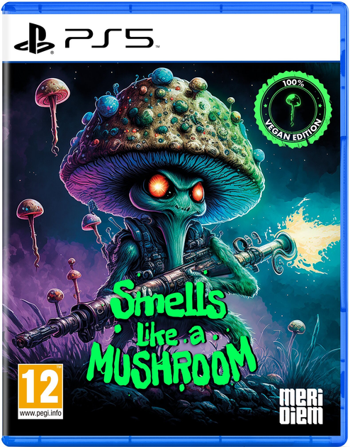 Gra PS5 Smells Like A Mushroom: 100% Vegan Edition (Blu-ray płyta) (8436622260003) - obraz 1