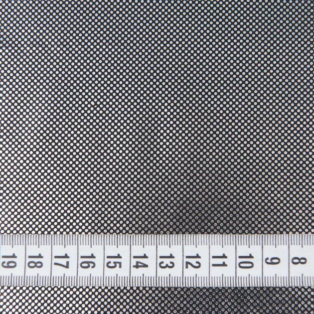 Ткань подкаладочная Таффета-210T black silver dots (60г/м.кв150см пог.м) 184360 - изображение 3