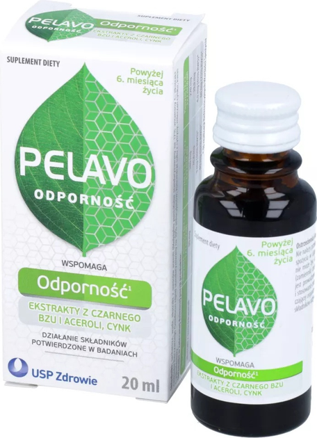 Suplement diety USP Zdrowie Pelavo Odporność 20 ml (5903031285956) - obraz 2