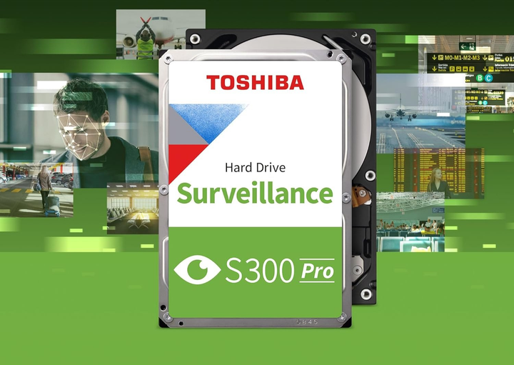 Dysk twardy Toshiba S300 PRO Surveillance 7200RPM 512MB 3.5" 10TB SATA (MD10ADA10TV) - obraz 2