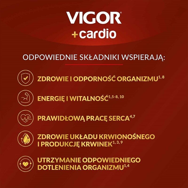 Дієтична добавка Vigor + Кардіо 1000 мл (5907377138846) - зображення 4