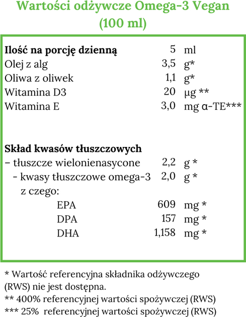 Дієтична добавка Norsan Омега-3 Vegan Seaweed Oil 100 мл (781490329917) - зображення 3