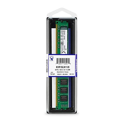 Оперативна пам'ять 8GB Kingston ValueRAM DDR3L 1600 MHz (KVR16LN11/8WP) - зображення 4