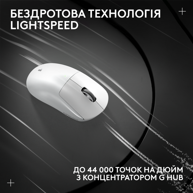 Миша Logitech G Pro X Superlight 2 Lightspeed Wireless White (910