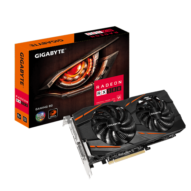 Gigabyte PCI-Ex Radeon RX 580 Aorus 8GB GDDR5 – низкие цены, кредит ...