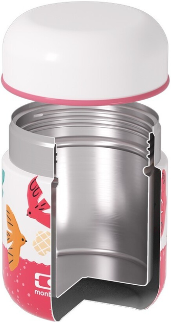 Termos obiadowy Monbento Capsule Graphic Birds 280 ml (3760367953599) - obraz 4