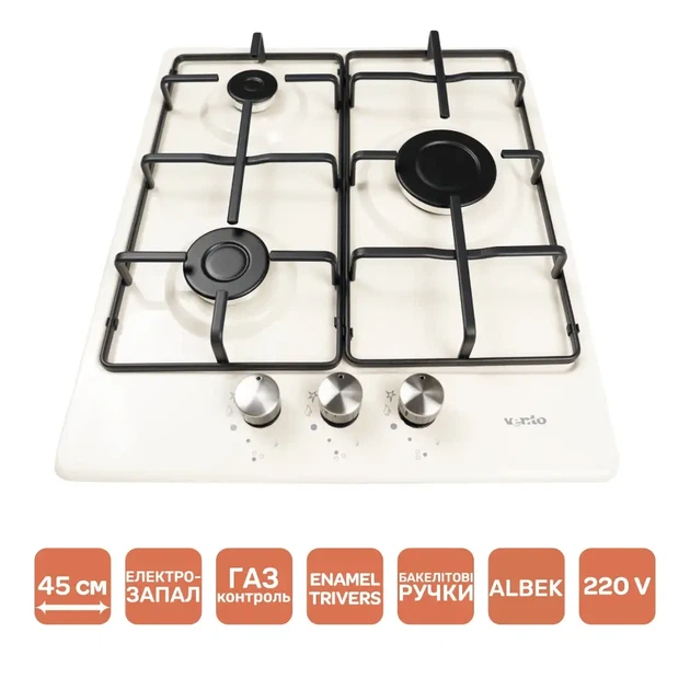 Варочная поверхность Ventolux HG430-B3 S (IVORY) - изображение 7