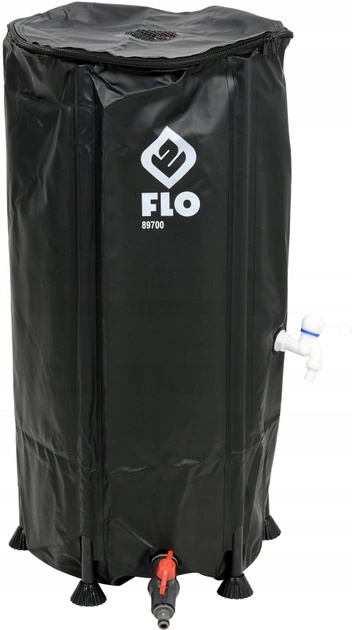 Zbiornik na deszczówkę z PVC Flo 89702 60 x 88 cm 250 l (5906083066580) - obraz 1