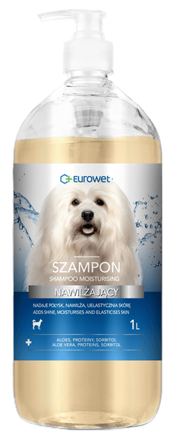 Szampon Eurowet Nawilżający dla psów 1l (5907785443181) - obraz 1