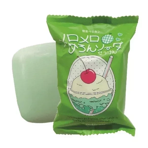 PELICAN Melon Soda мыло для тела с ароматом дыни, 80 гр - изображение 2