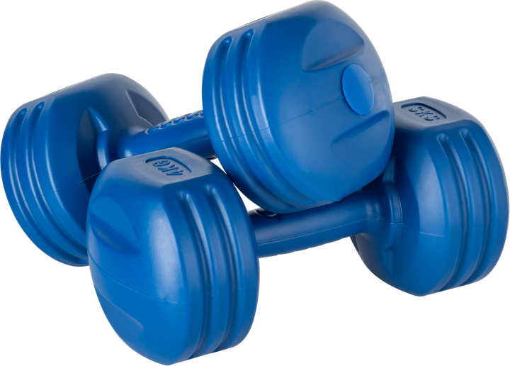 Hantelki bitumiczne Rebel Active 2x4 kg RBA-2309 (5901890100809) - obraz 2