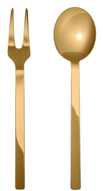 Zestaw sztućców do serwowania MEPRA Stile Gift Oro 2 elementy (722020511747) - obraz 1