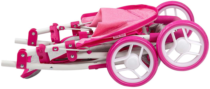 Wózek dla lalek Milly Mally Natalie Prestige Pink (2724) (5901761124965) - obraz 4