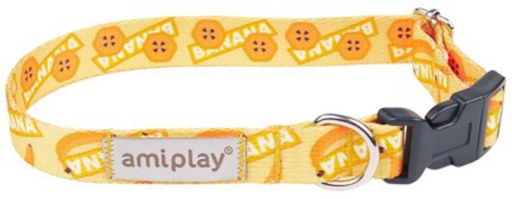 Регульований нашийник Amiplay Cotton Be Happy Discovery S Banana (5907563282209) - зображення 1